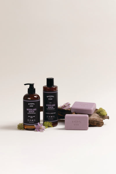 Hair, Face, and Body All-In-One Wash - Woodland Birch