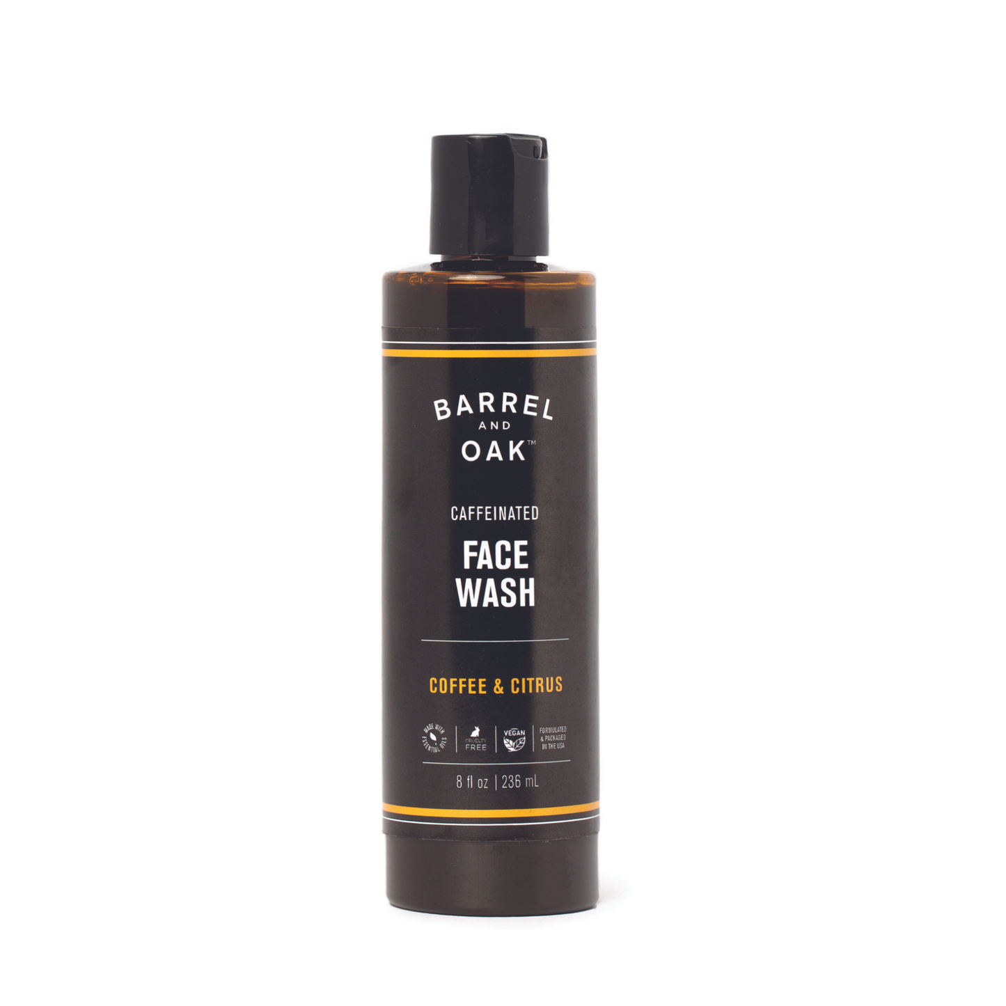 Caffeinated Coffee & Citrus Face Wash 8 oz.