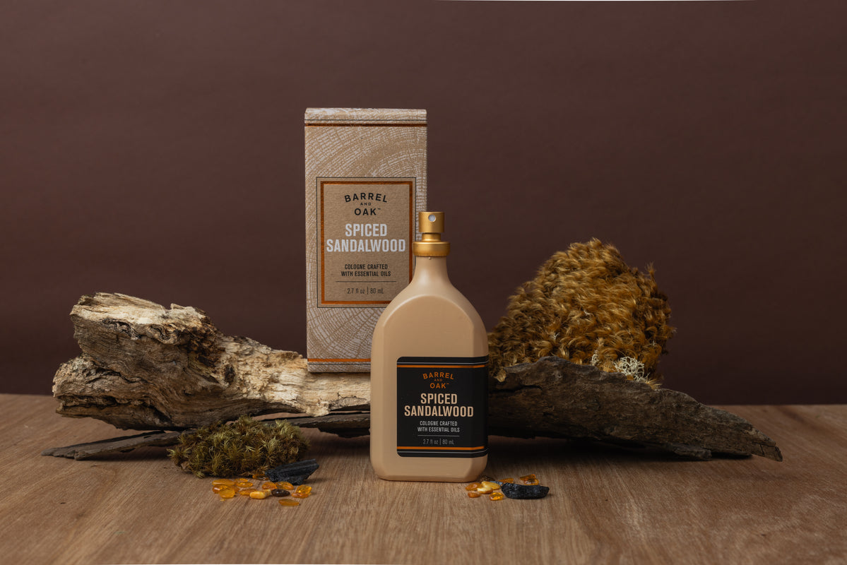 Natural Fragrance Cologne - Spiced Sandalwood 2.7 fl oz. – Barrel