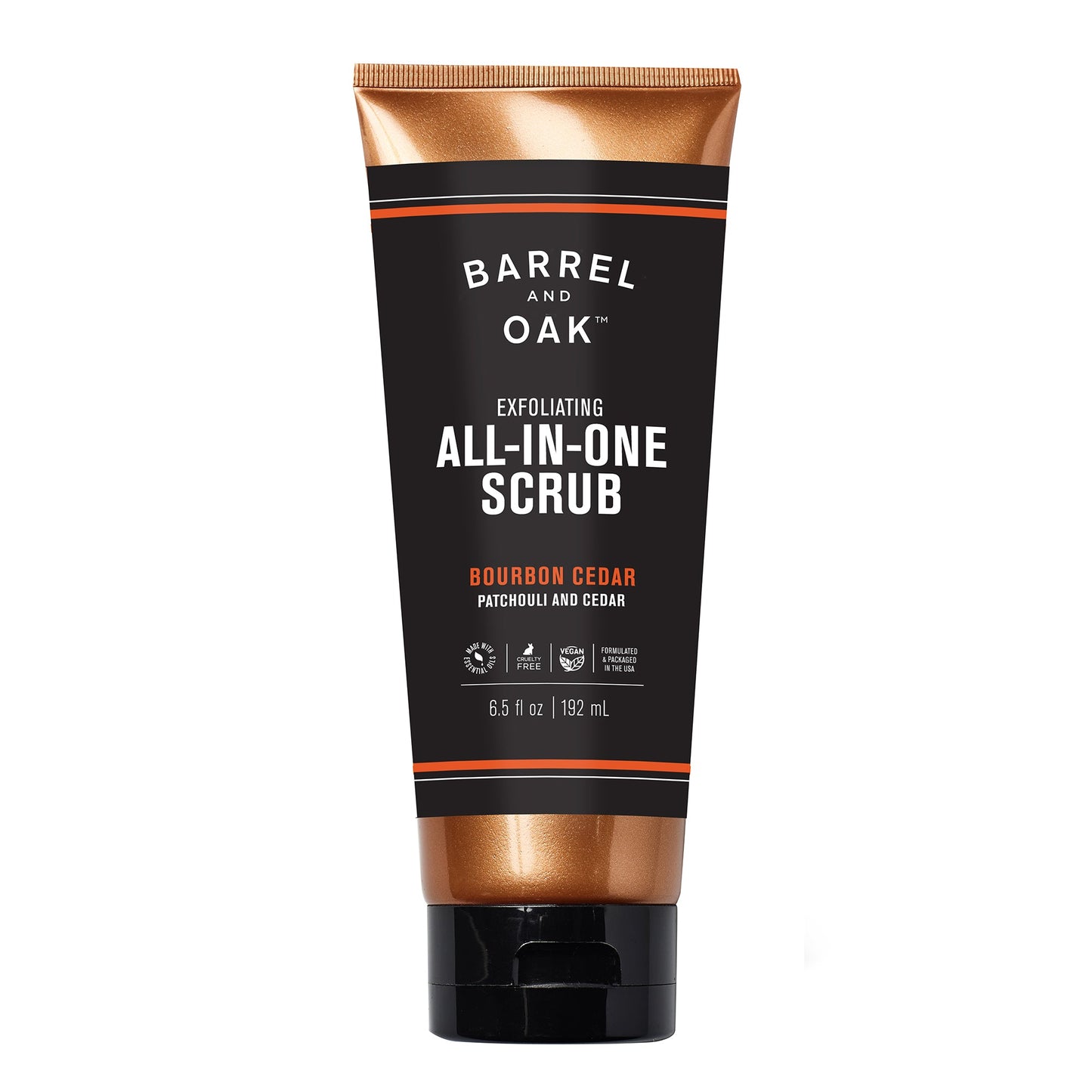 Exfoliating All-In-One Scrub - Bourbon Cedar 6.5 fl oz.